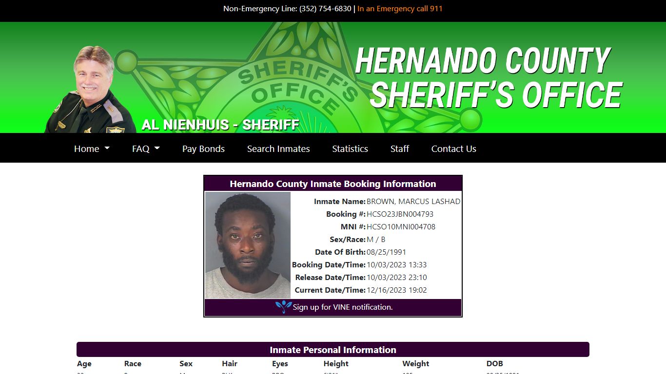 Hernando County Detention
